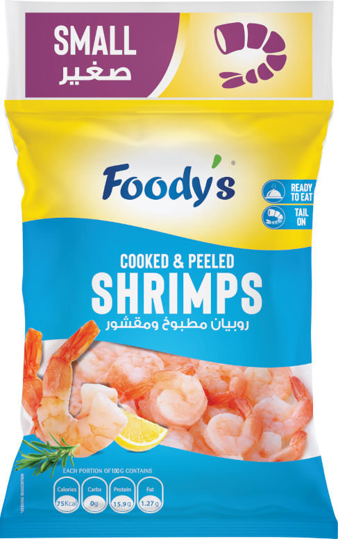 Foodys Small Shrimps 400 GR